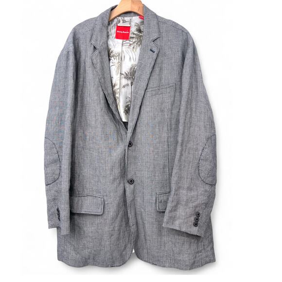Tommy Bahama XXL Latigo Beach Pure Linen Blazer Mens Sport Coat Dinner Jackett
